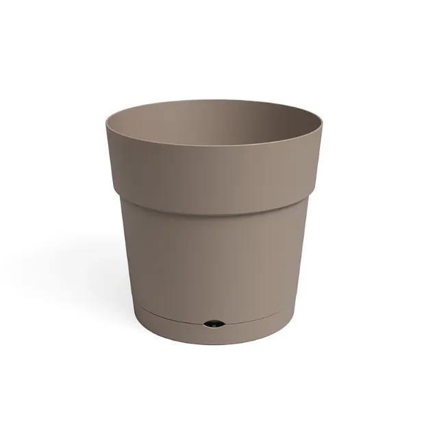 Okrasni cvetlični lonec CAPRI WIDE, bež