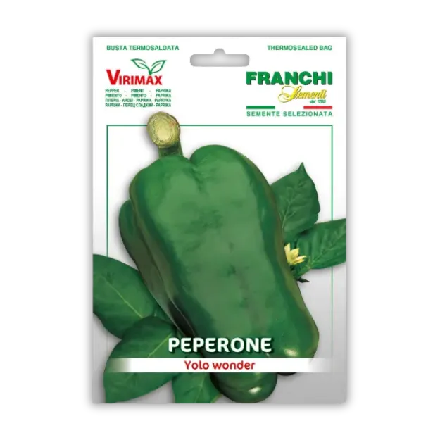 Sladka zelena paprika Yolo Wonder
