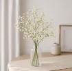 Umetna gipsofila krem 51 cm šopek v vazi