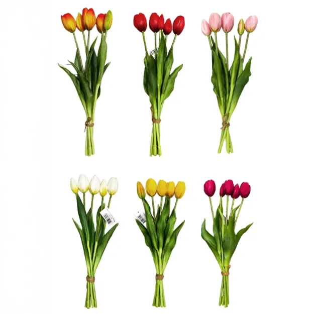 Realistični umetni tulipani 39 cm za dekoracijo doma in poslovnih prostorov