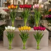 Realistični umetni tulipani 39 cm za dekoracijo doma in poslovnih prostorov