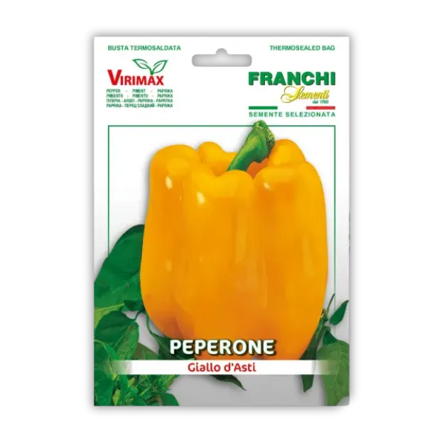 Rumena paprika Giallo d'Asti – sladek okus in mesnat plod