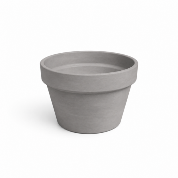 Amália Bowl okrasna cvetlična skleda iz naravne gline