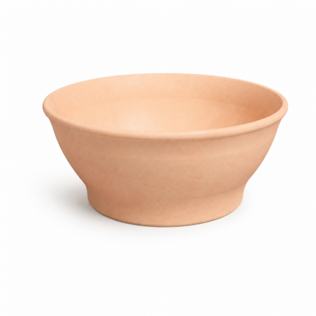 Okrasna cvetlična skleda Saramago Bowl iz naravne terakote za notranjo in zunanjo uporabo